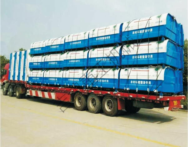 農村環(huán)境整治項目垃圾箱發(fā)貨圖